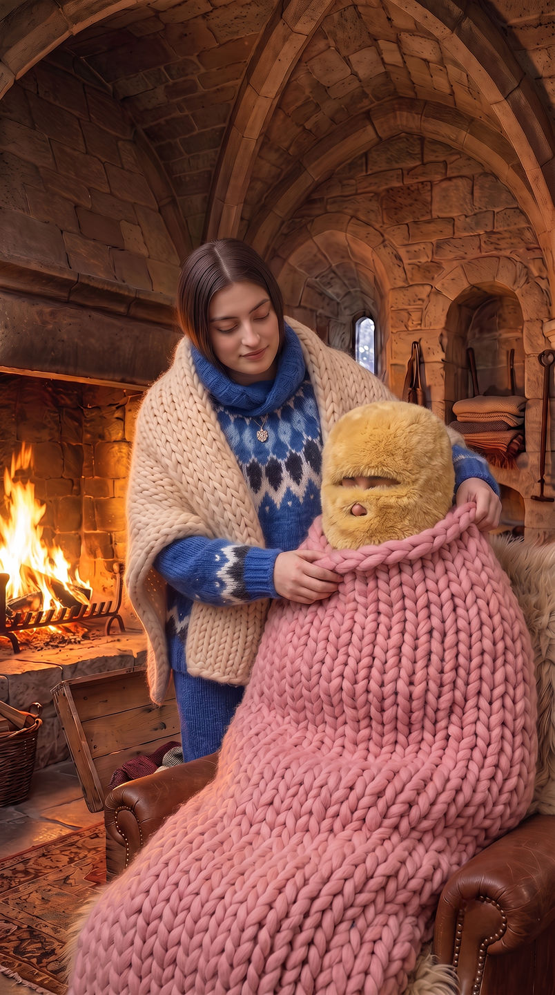 winter friends dress up 