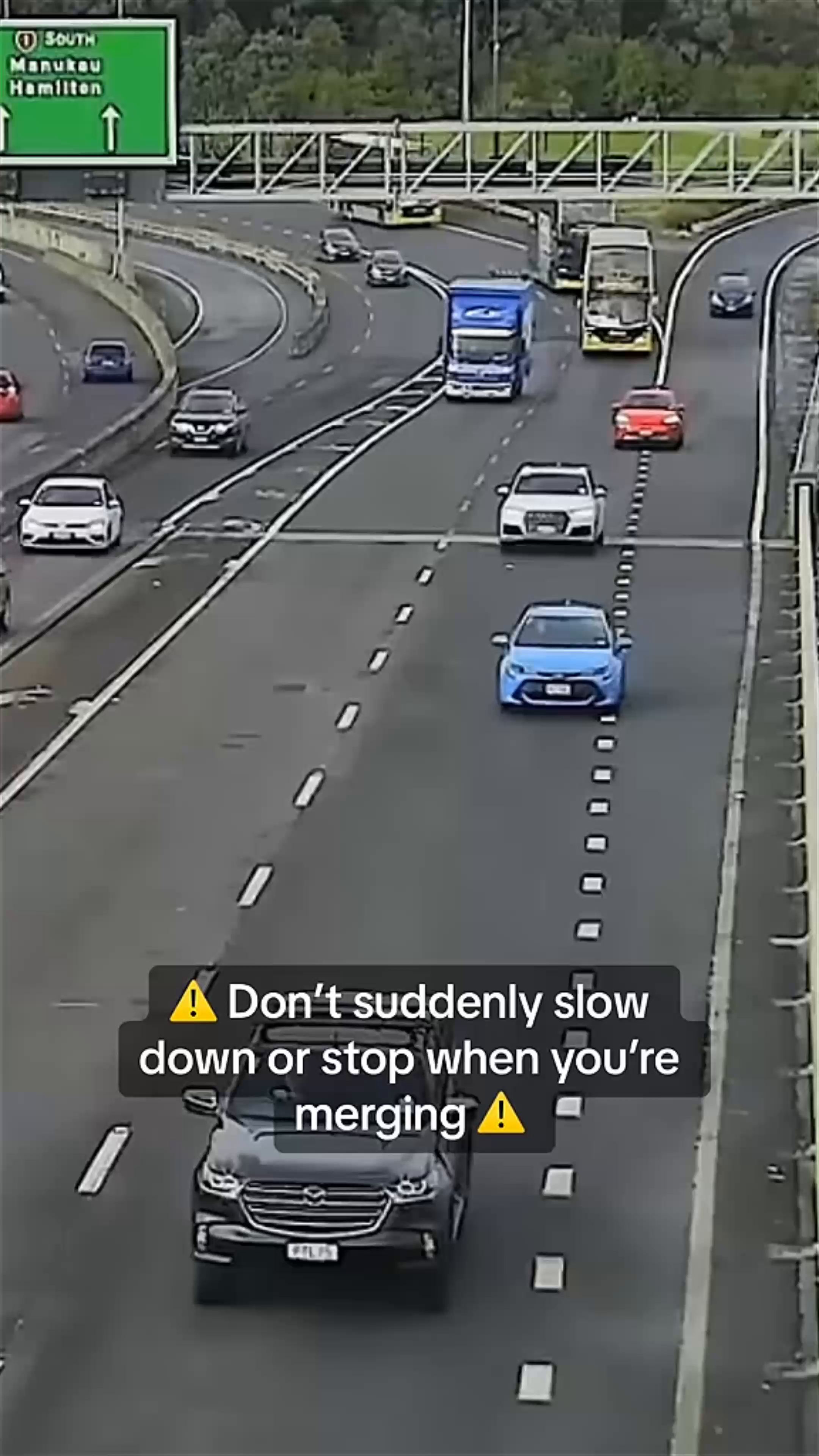 Always use all of a merge lane to merge – this gives you time to get up ...