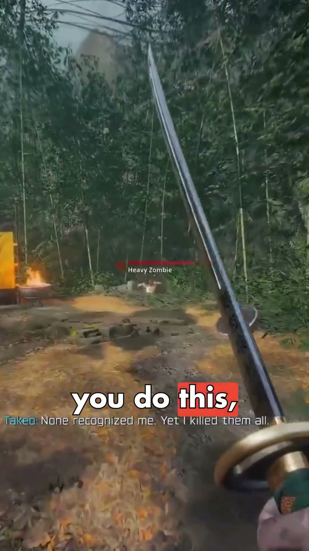 Path of Sorrows Katana in takeo side quest tikKowakujo Easter Egg