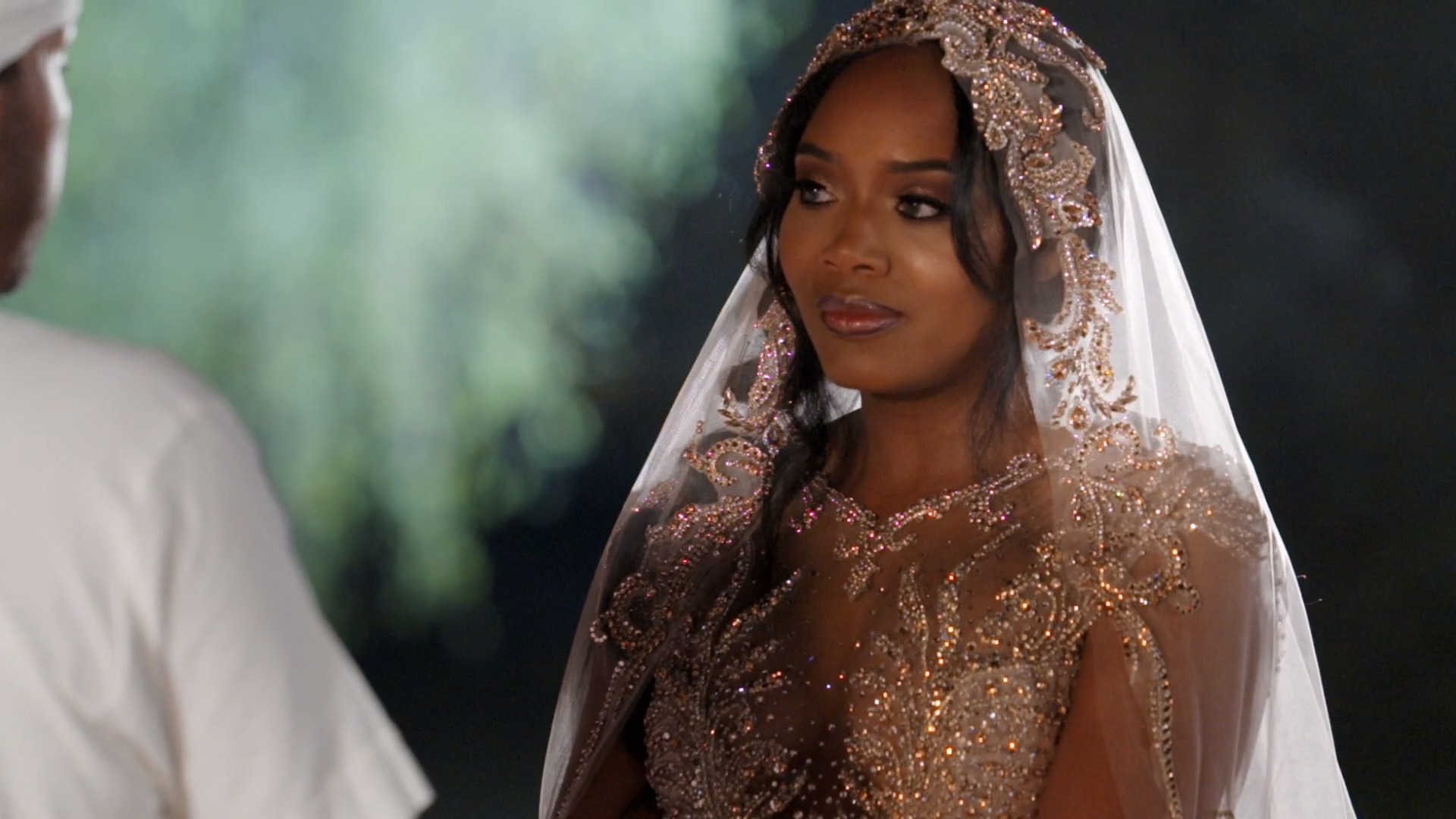 yandy smith bridesmaid dresses and Mendeecees renew their vows in front of their friends and family, INCLUDING Judy. 💕 Are you happy to see them happy after what they've gone through? #LHHATL | Love and Hip Hop Size:EU 44 Crepe Diagonal Little black dress 🖤 Wedding ceremony