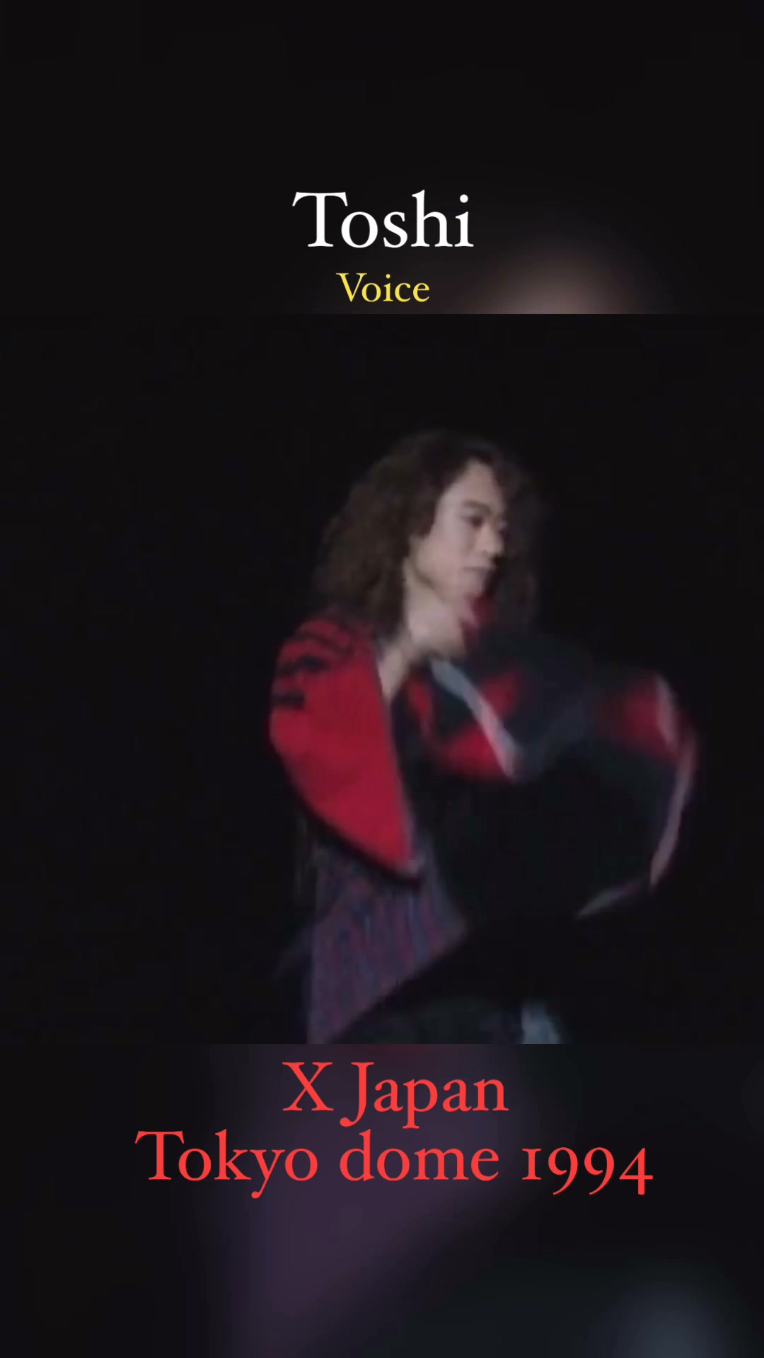 Yoshiki & Toshi X Japan live in Tokyo dome 1993 #TearsXJapan