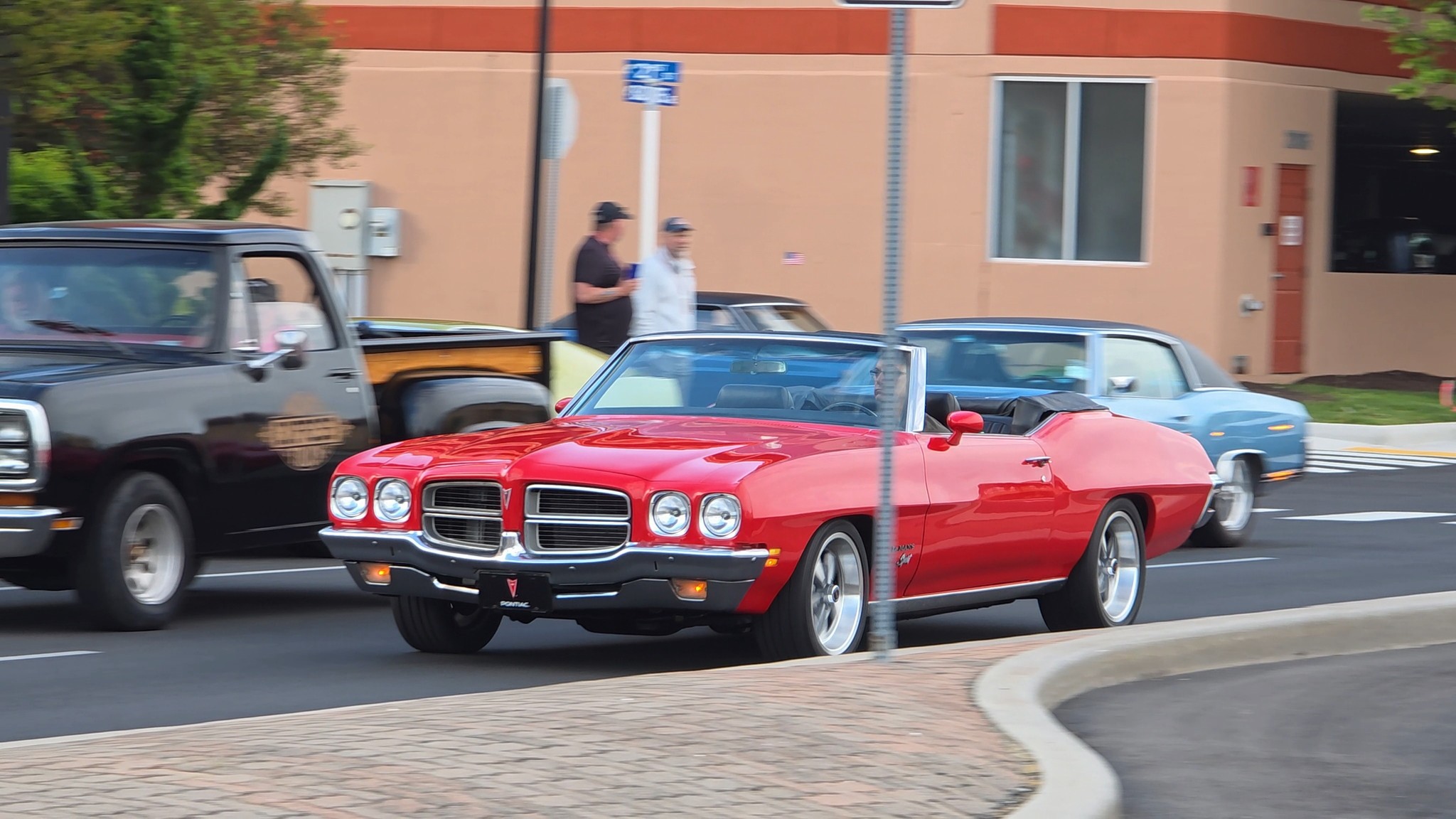 1972 Pontiac Lemans Sport convertible #classiccars #oldcars