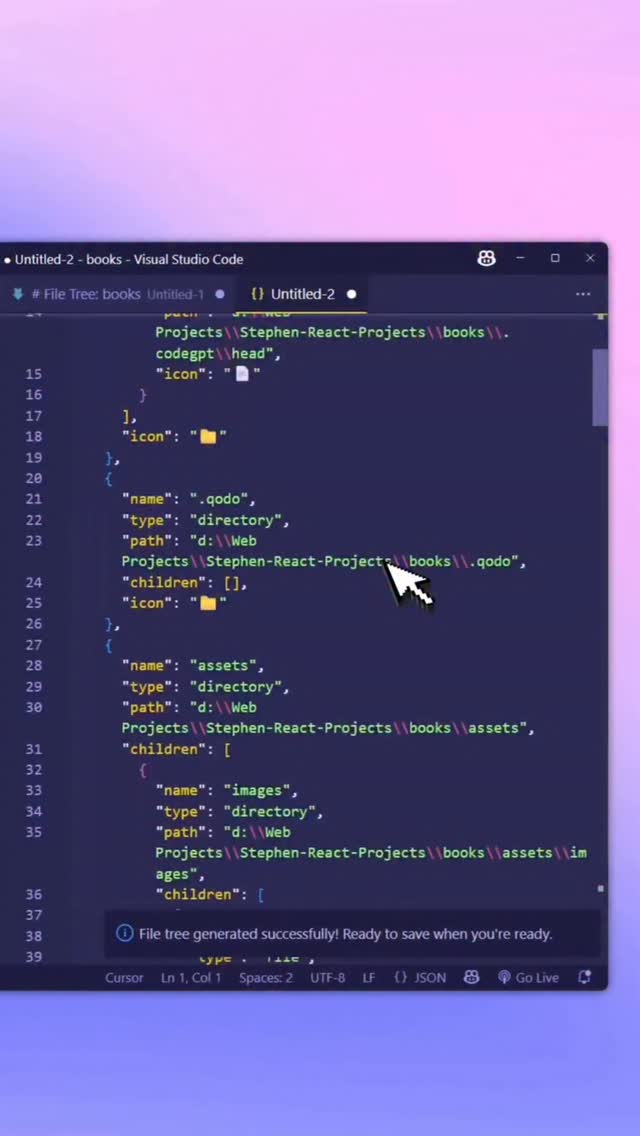 مشروعك معجّق وفوضوي؟ جرّب FileTree PRO… وبيرتّب كل ملفاتك بثواني 1️⃣ ...