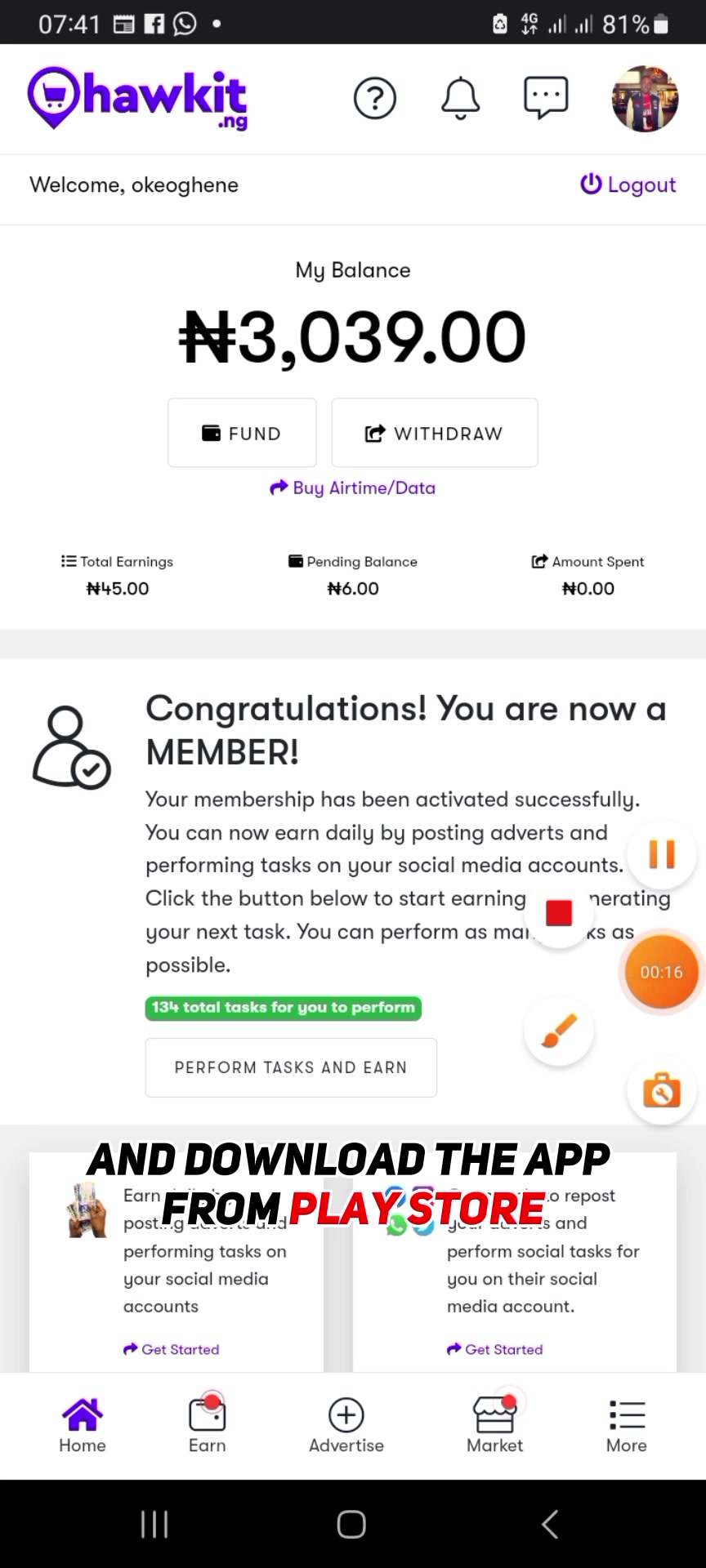 Getting started on Hawkit 1. **Download the Hawkit app** from the ...