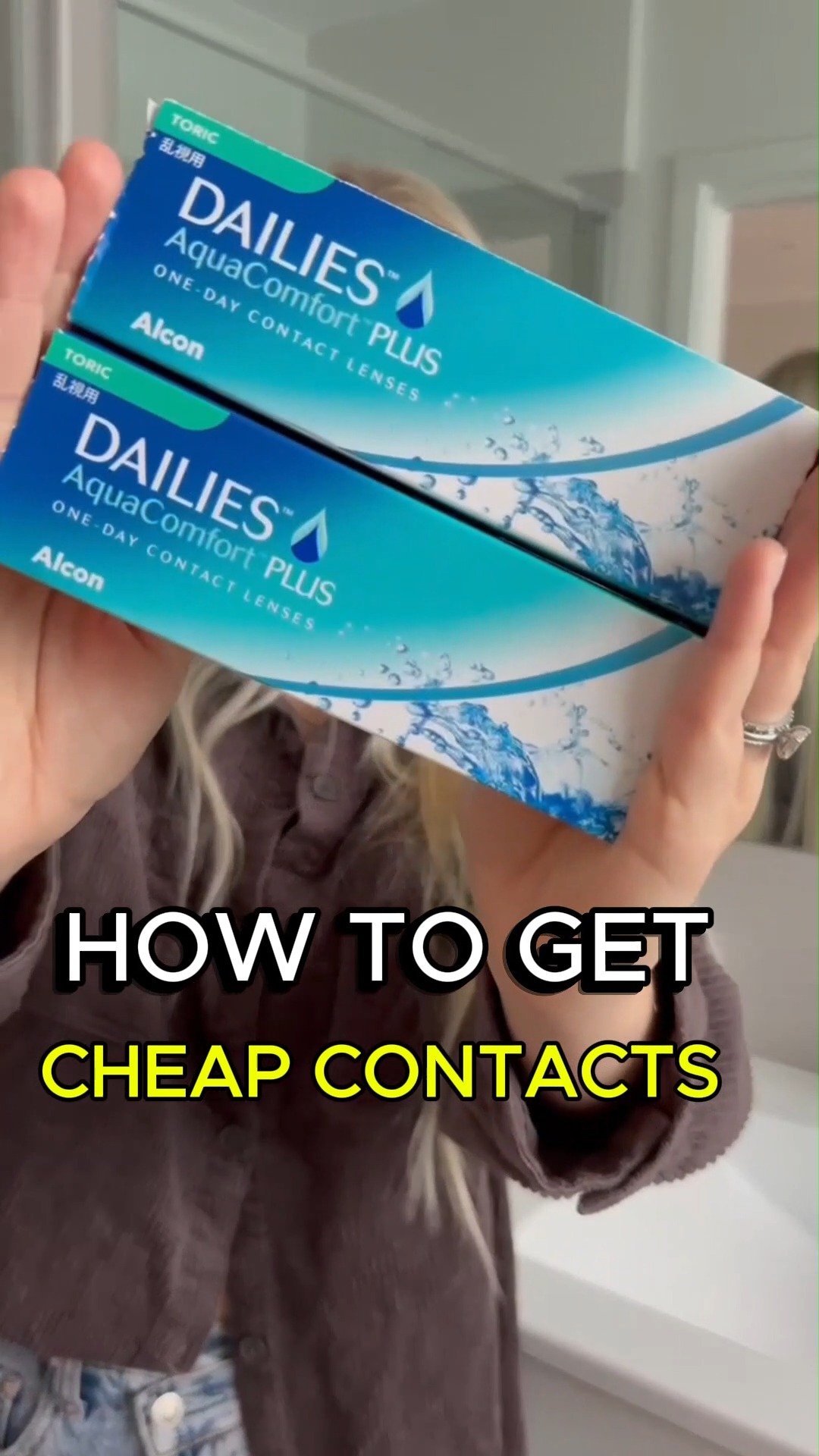 Still paying full price for your contacts? 🤷‍♀️ I saved big just by ...