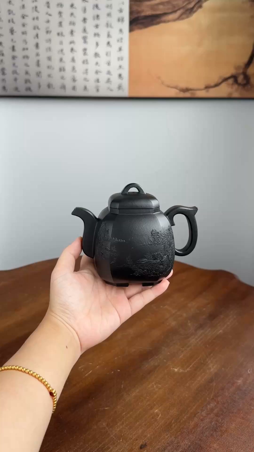 竹林七贤】 作者：杨惠英国家级高级工艺美术师（制） 张小岭实力派泥绘