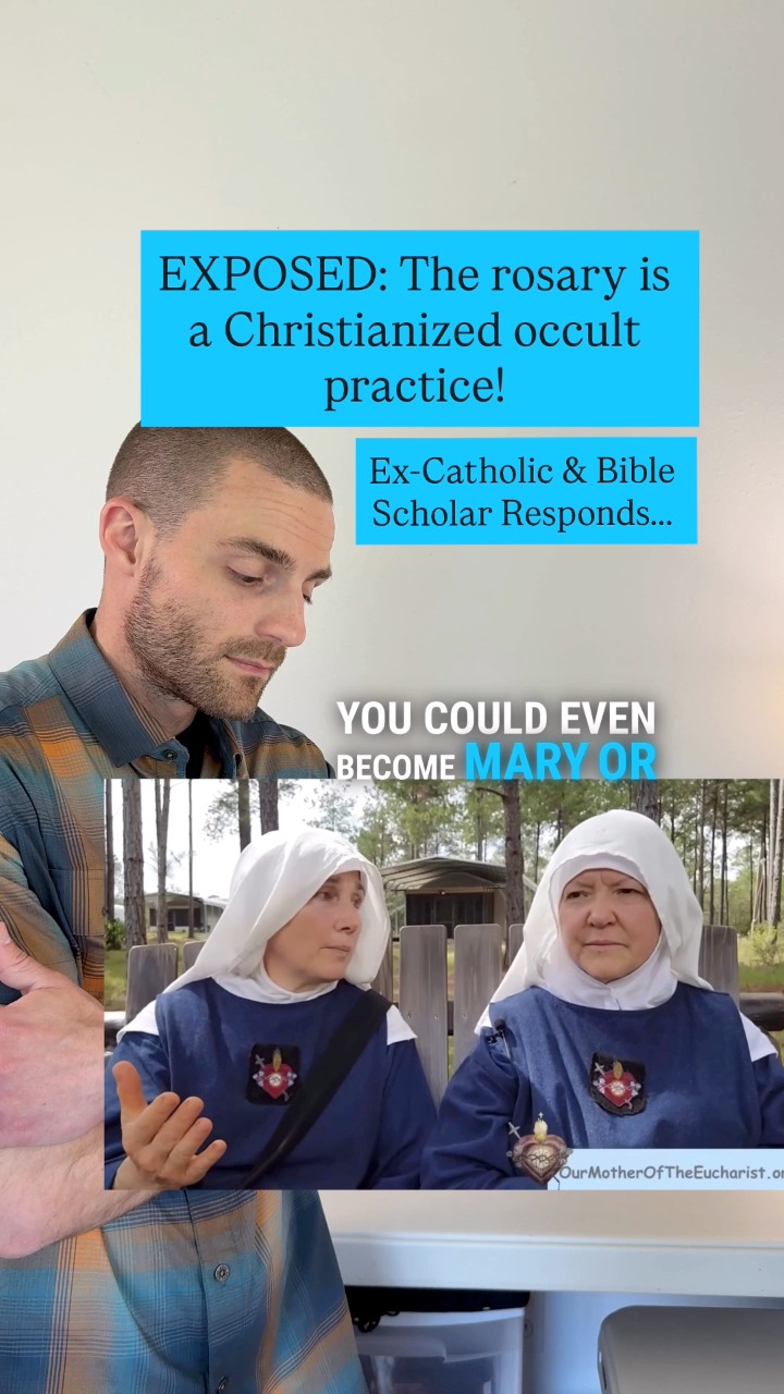 The rosary is a Christianized... - The Bible In Context | Facebook