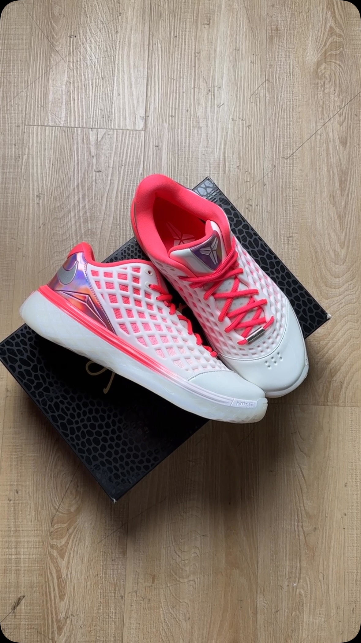 Nike Kobe 3 Low Protro 'WNBA All-Star' 'Sail and Hot Punch' Style
