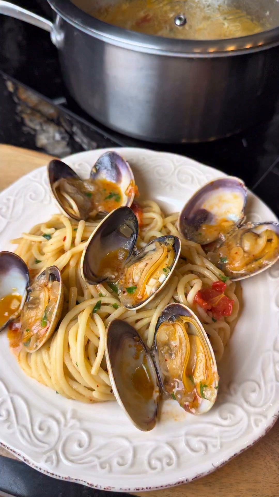 洗顔料 vongole 洗顔料 vongole 洗顔料 vongole Spaghetti Vongole - 蛤蜊意大利面
