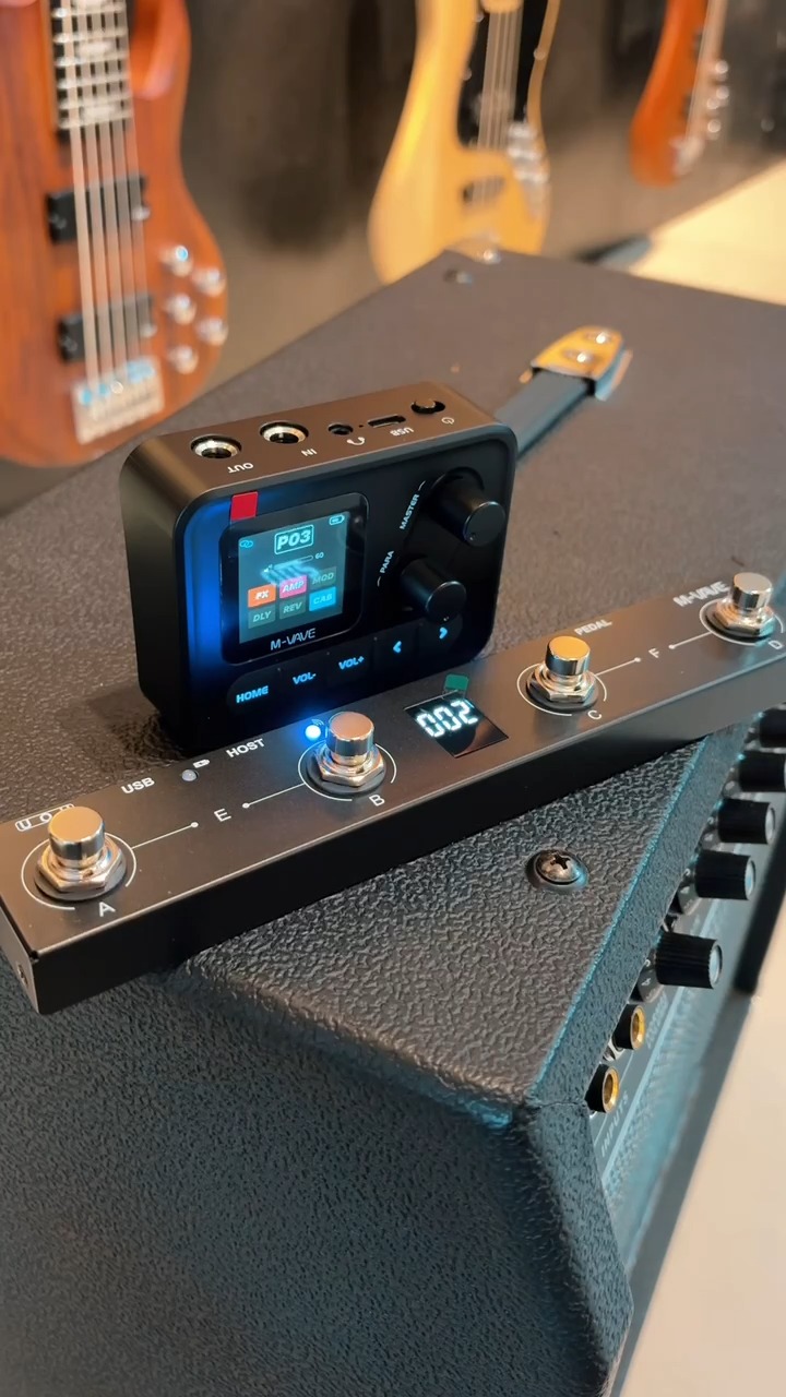 Mini setup, MAX performance! 🎸🔥 M-VAVE Pocket Amp + Chocolate