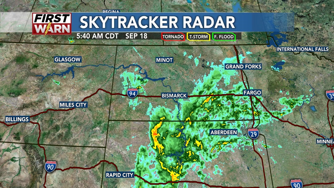 Skytracker Radar as of 5:40 am cdt: Consistent and widespread rain is ...
