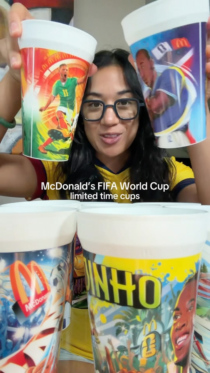 These are all the limited edition FIFA World Cup Cups that you can