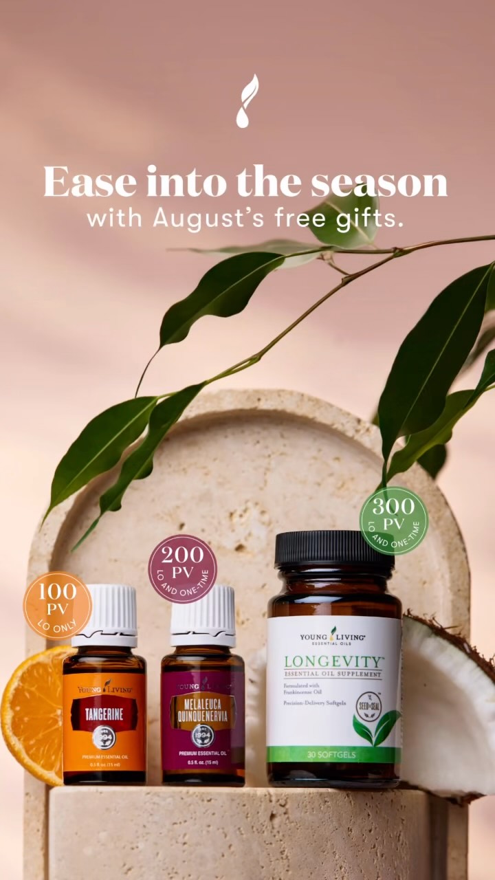 Young Living's new Legacy 30 Essential Oil blend. | Healthier Thymes