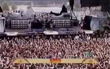 Kiss playing 1988 'Donington Monsters Of Rock'