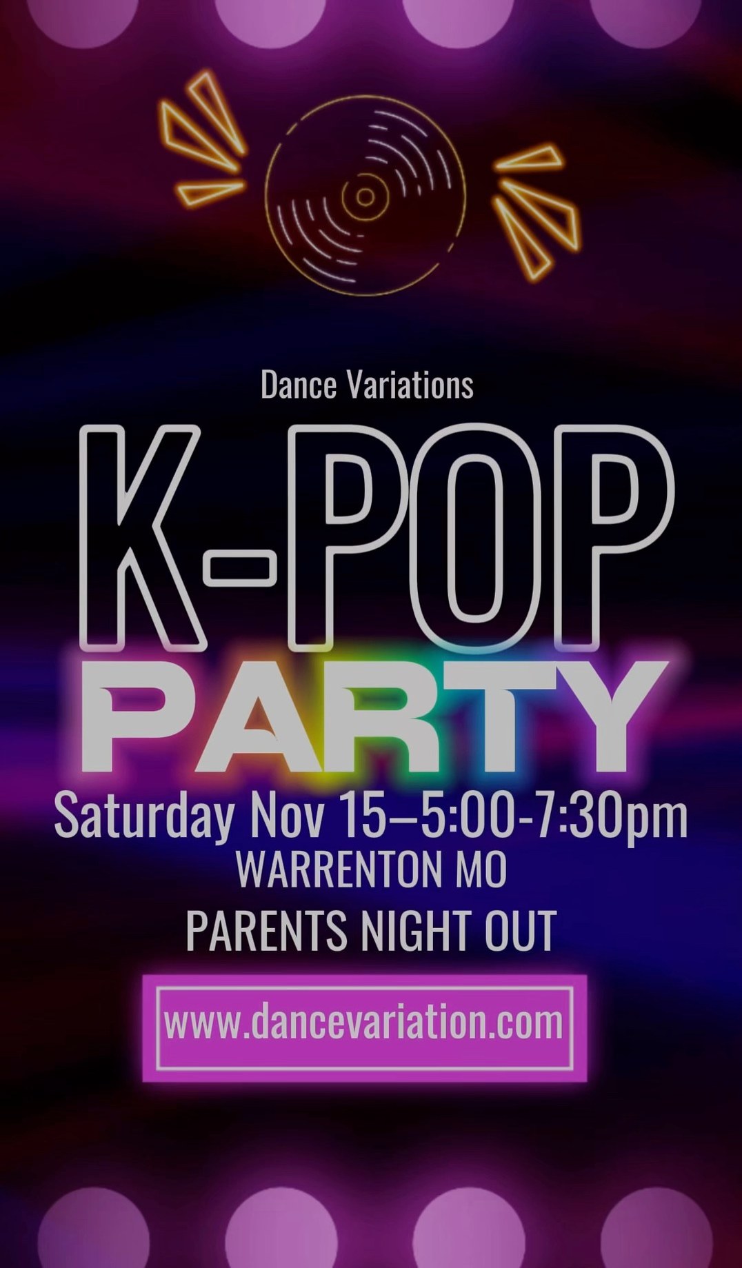 No Sitter Necessary: THE Family Dance Party is coming to Gametime