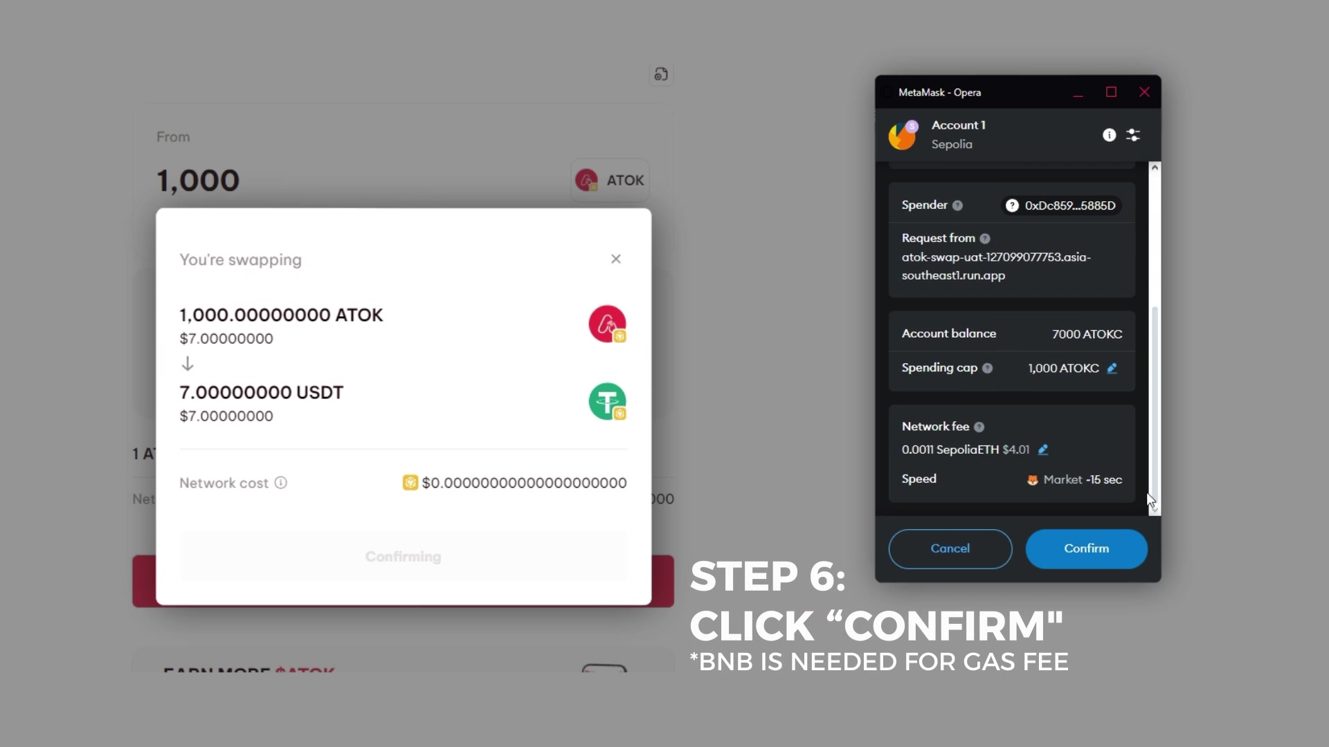 📢 ATOK/USDT Swapping Tutorials. We are excited to announce that