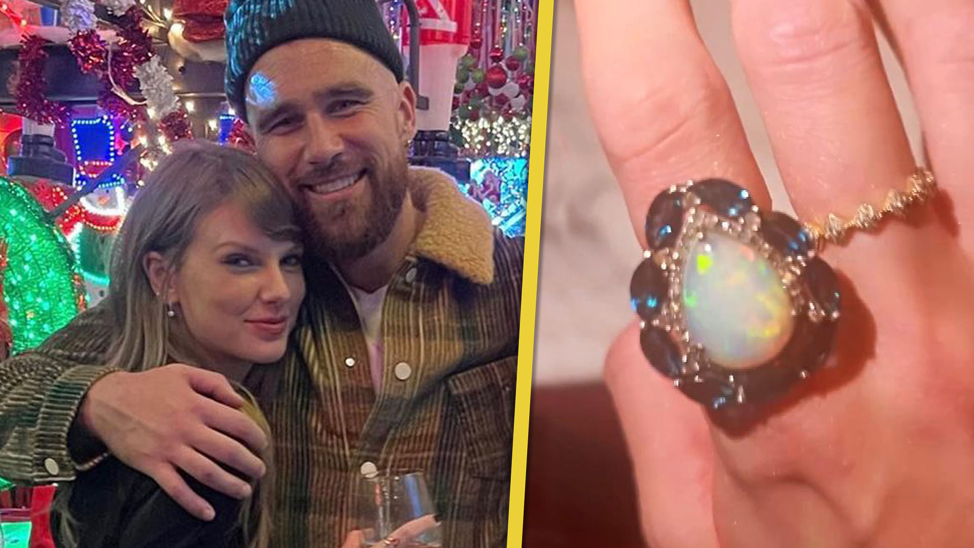 Taylor Swift confirms her new opal ring wasn't a gift from Travis