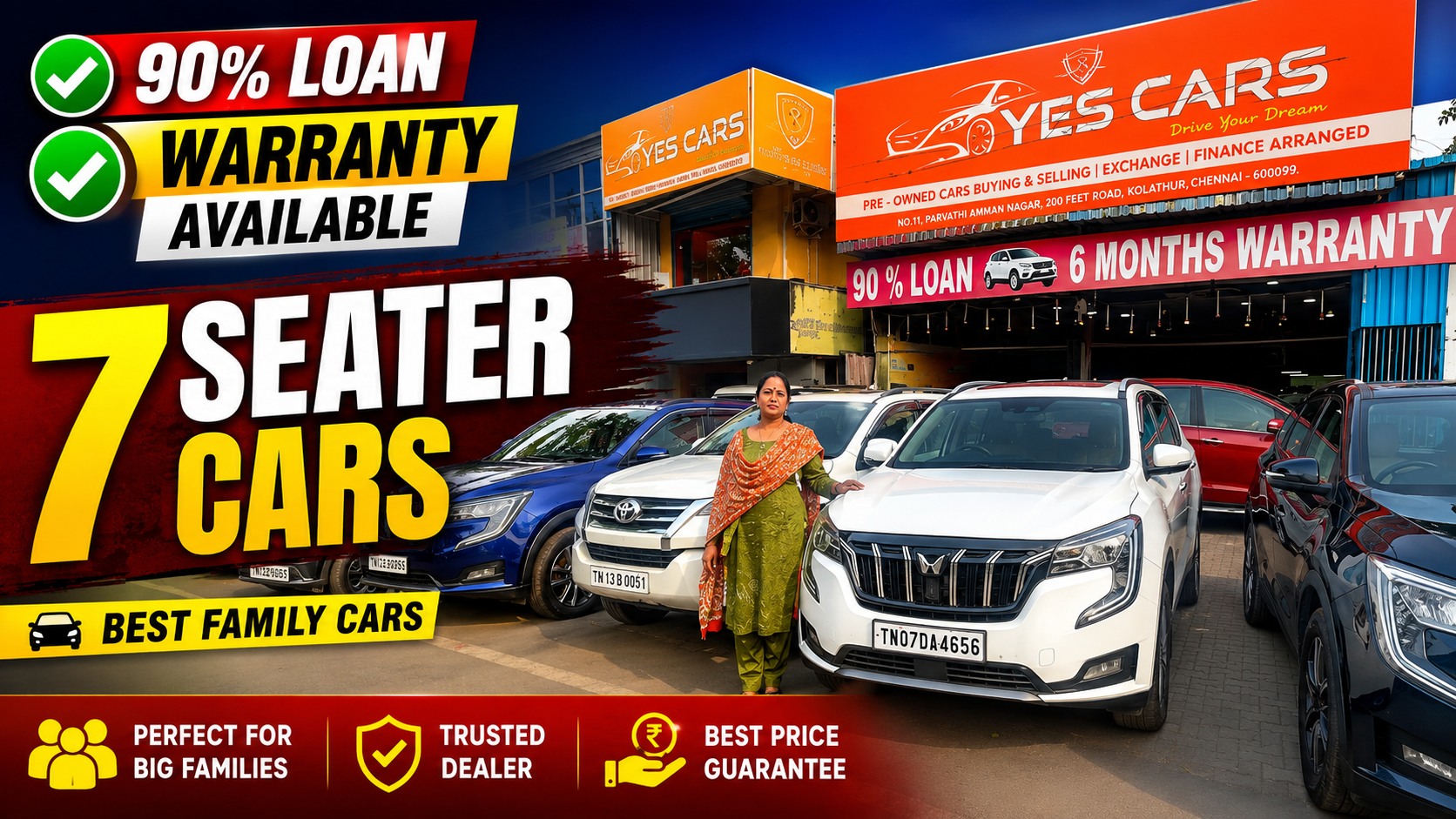 🔥 Crysta & XUV700 - 7 Seaters Used Cars Available 🔥🚗 Looking