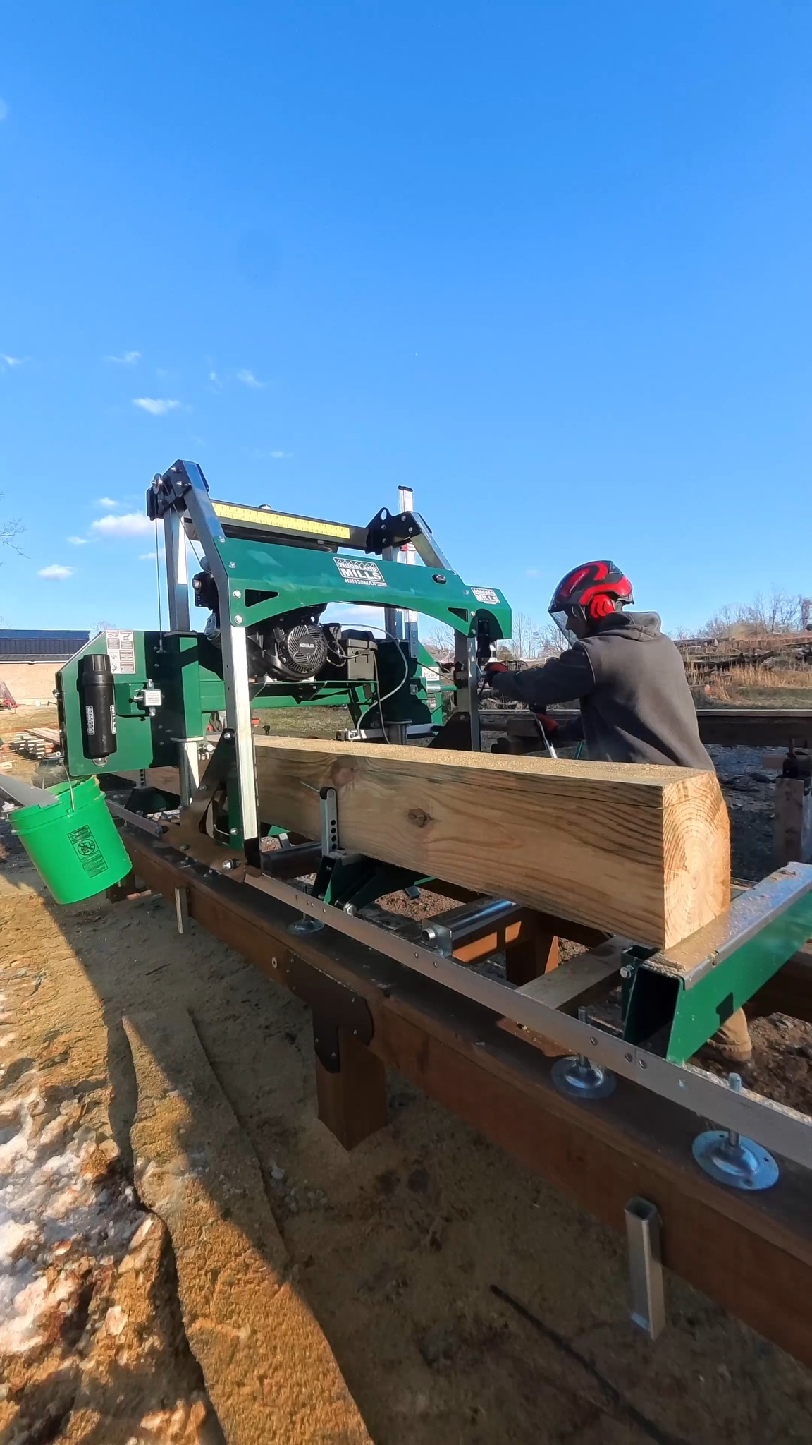 Milling southern yellow pine #sawmill #satisfying #diy | DannerCronise ...