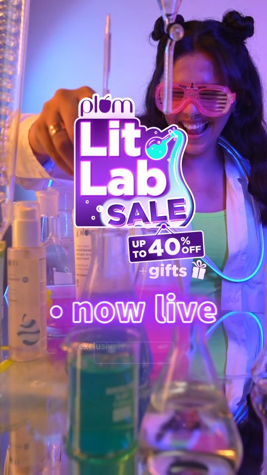 ⚡ THE LIT LAB SALE IS NOW LIVE! 🧪💥 Glow up, stock up, and let the ...