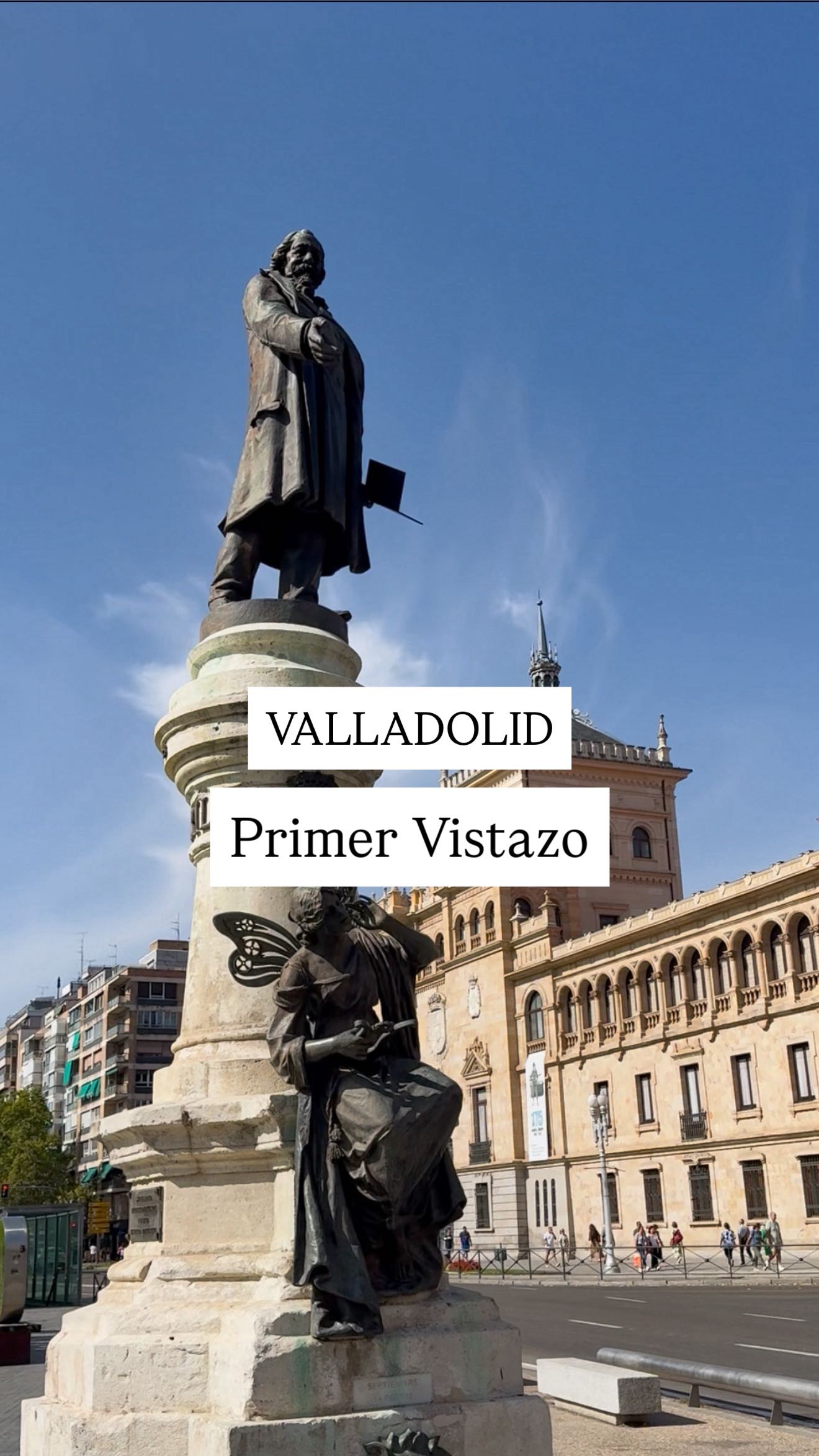 Mi primer vistazo de Valladolid 😍 Valladolid es una ciudad que me ...