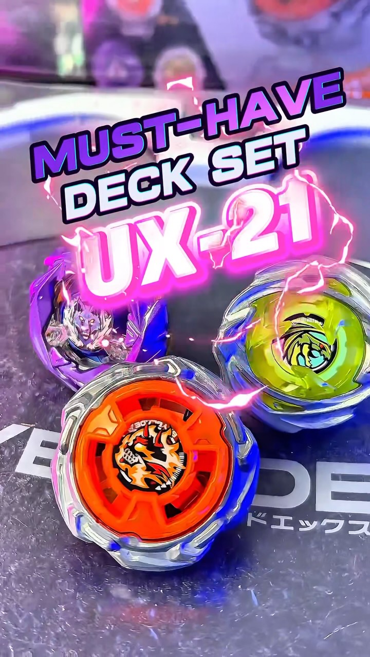 The UX-21 Deck Set is set to release on August 8, 2026! Leading