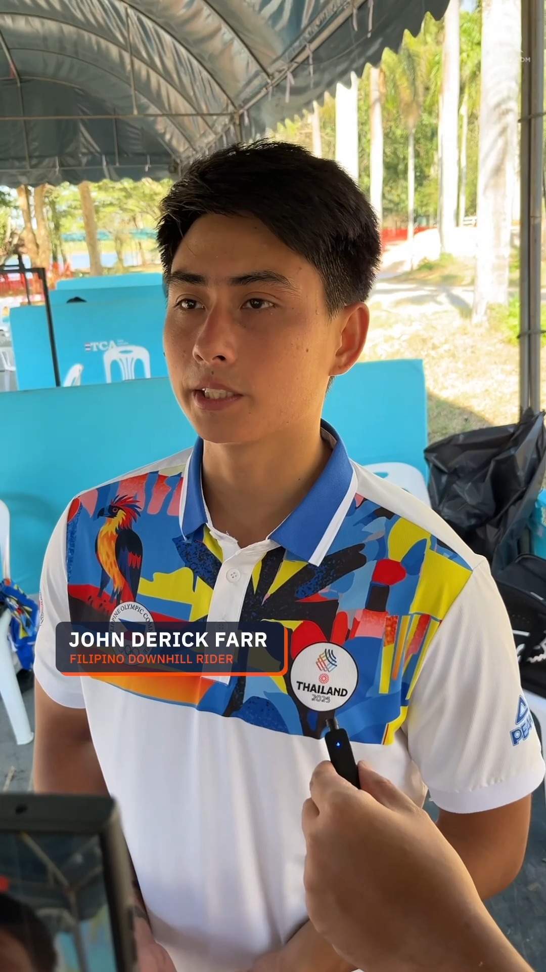 Downhill rider John Derick Farr earns first PH medal in 2025 SEA Games ...