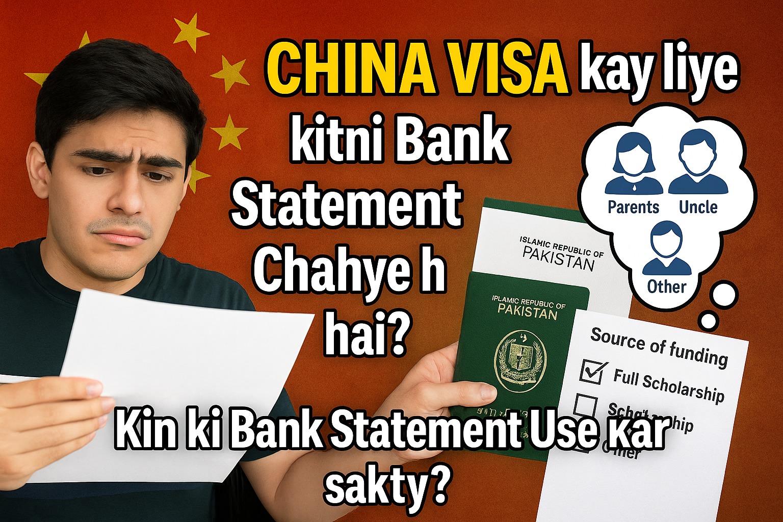 How much Bank Statement Required For China Study VISA | CSC Guide ...