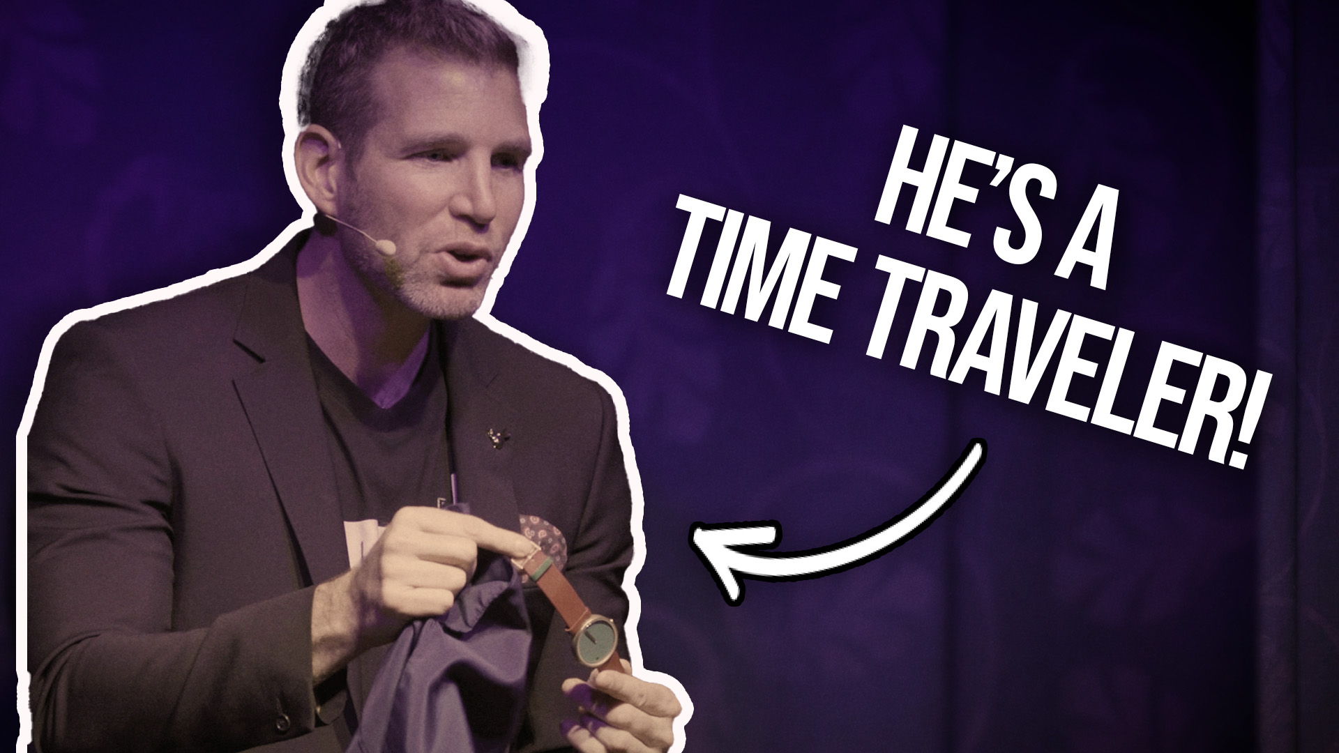 Joshua Jay becomes a time traveler in this great performance of 
