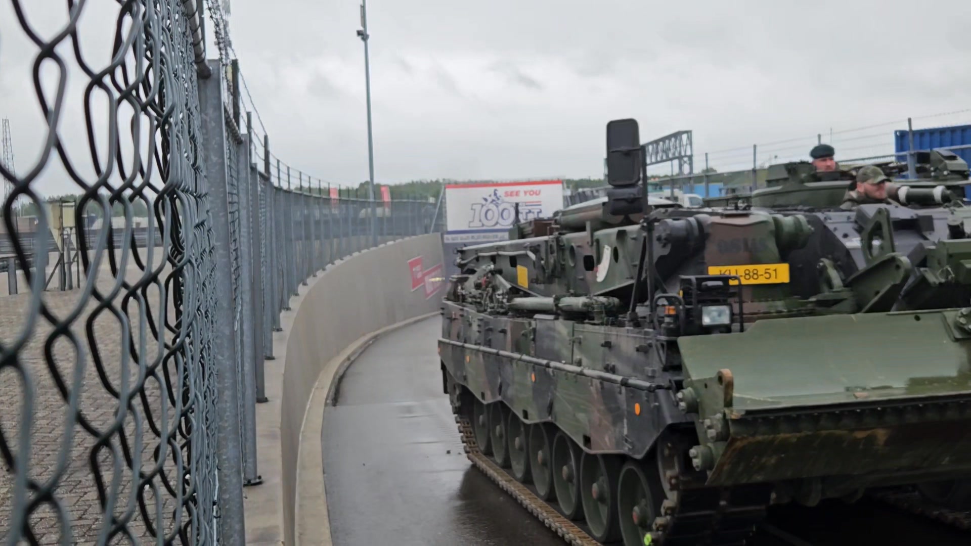 3 Buffel armoured recovery vehicle's and a cv90 seen at exercise Beaver ...
