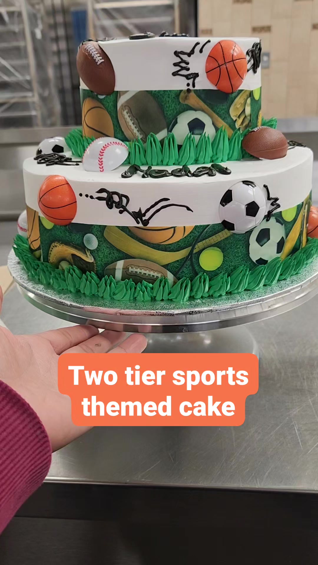 All Sports Cake! Cake that scores big 🏀⚽ | Chefclub Network
