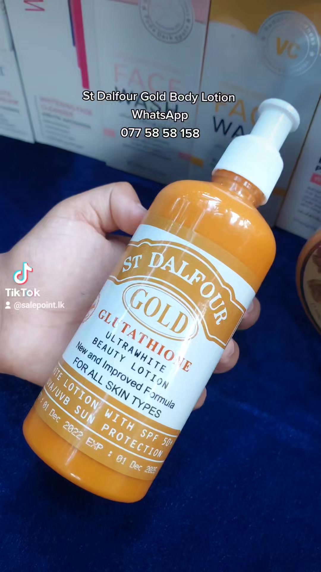 st dalfour glutathione whitening lotion St. Gluta Sunscreen Cream for Skin Lightening Tudo LK | Your skin