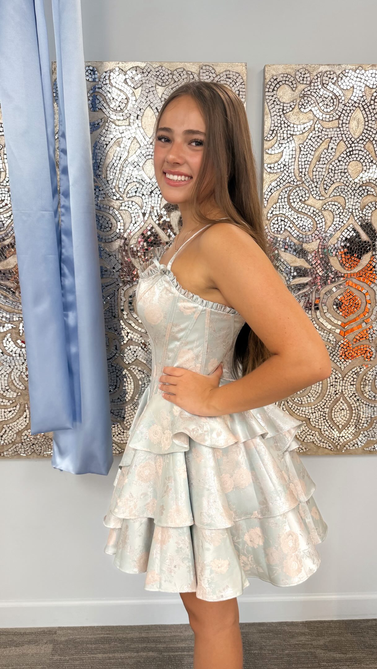blue atlas dresses Red is such a statement color ❤️, Here at we have so many colors and styles of to choose from! Come shop our selection 🪩💃, #bluebyatlasbridal #hoco2026 #homecoming #reddress and black vintage dior gown ankle length cocktail dress Colour:Jasmine