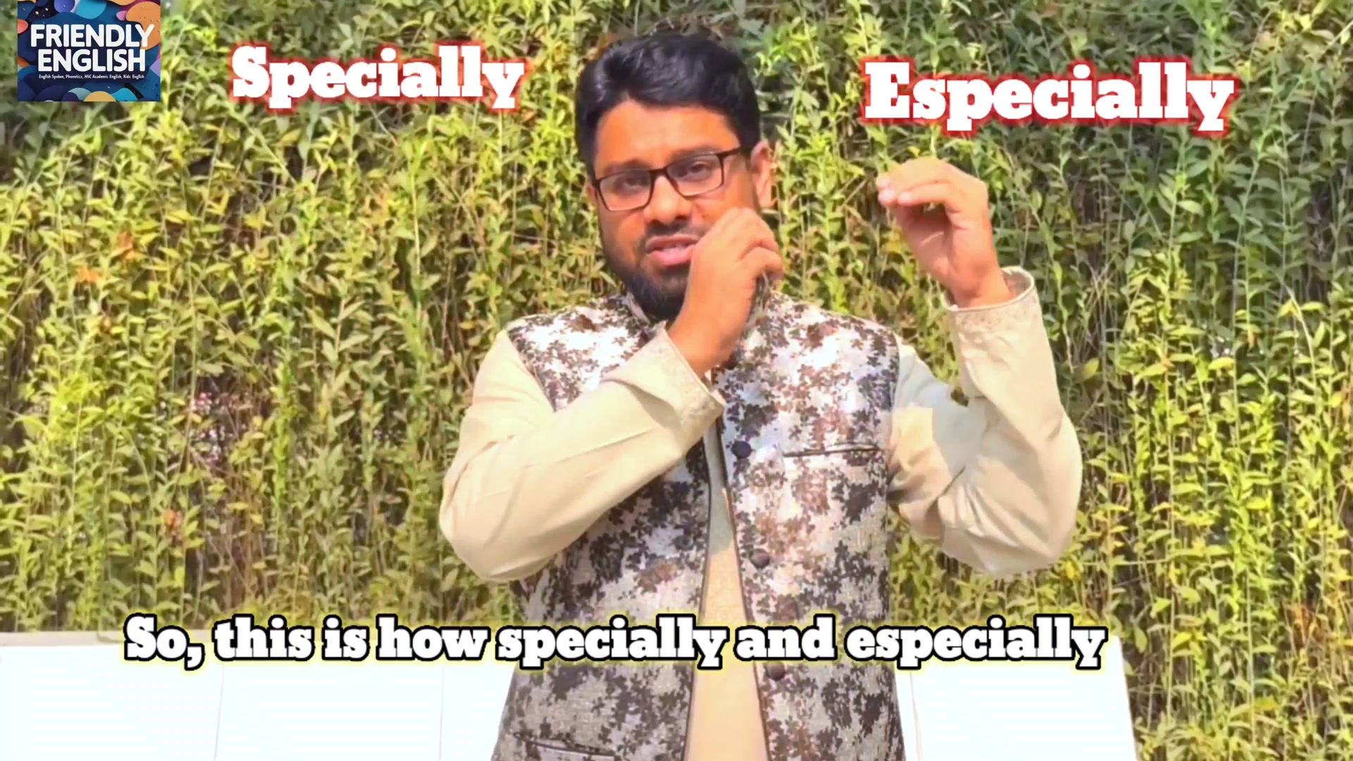 Especially না Specially? Confusion Clear in 3 Minutes | English with ...