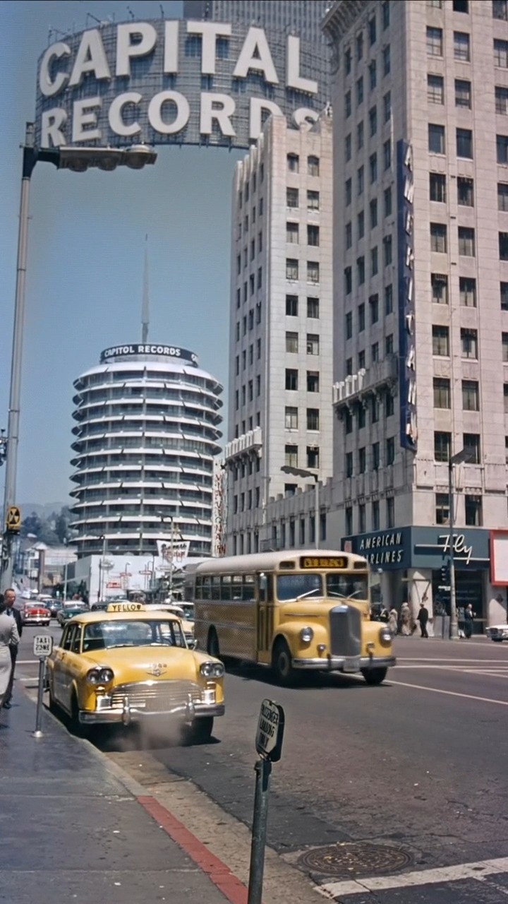 Hollywood and Vine, Los Angeles (1963) | Los Angeles History