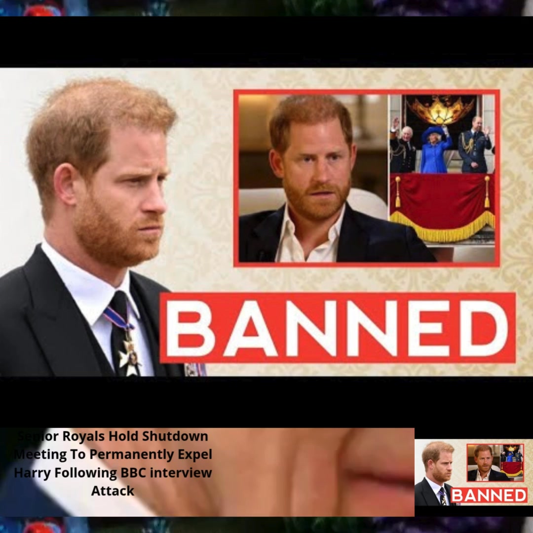 Senior Royals Hold Shutdown Meeting To Permanently Expel Harry ...