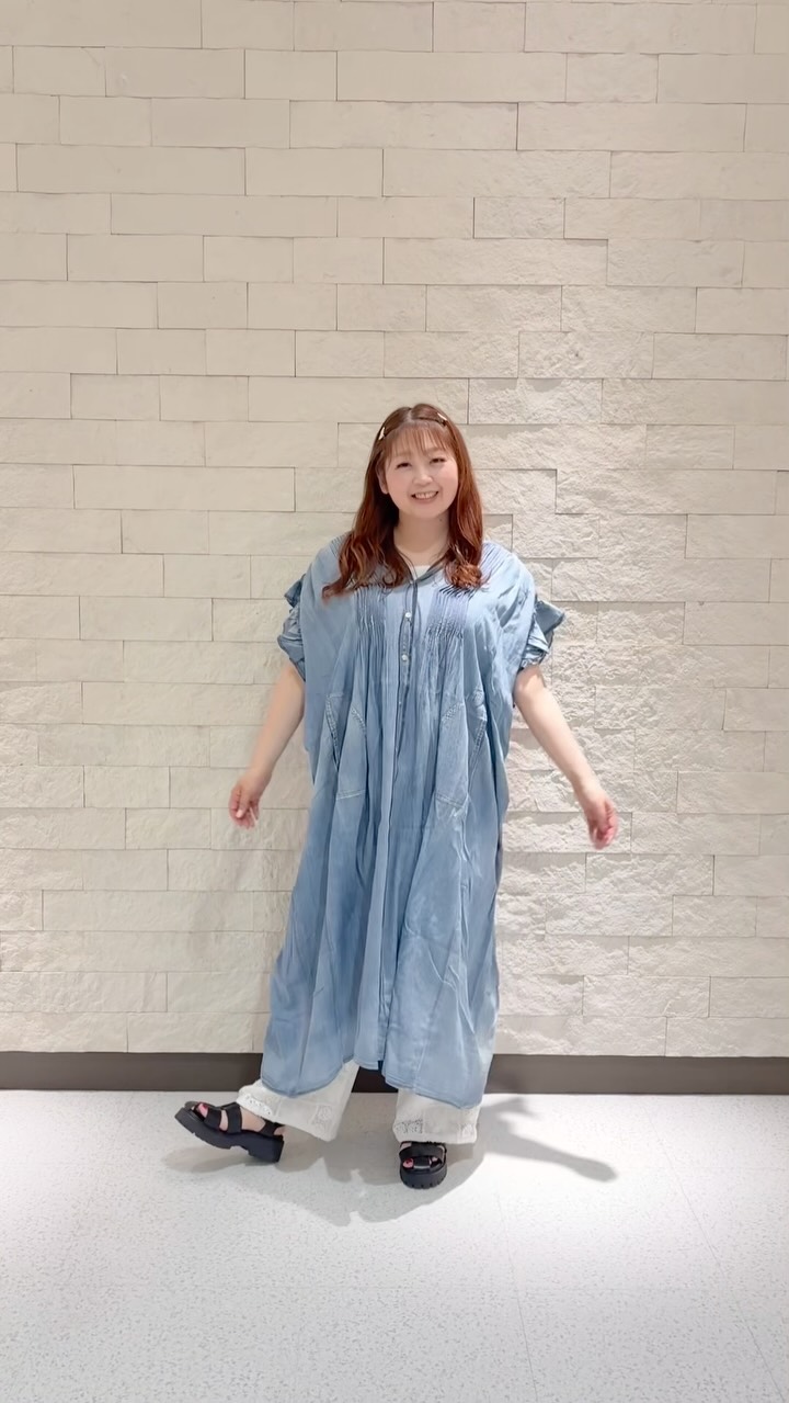 △▽うすシアデニムシリーズ▽△ · · 今週はうすシアデニムピンタOP
