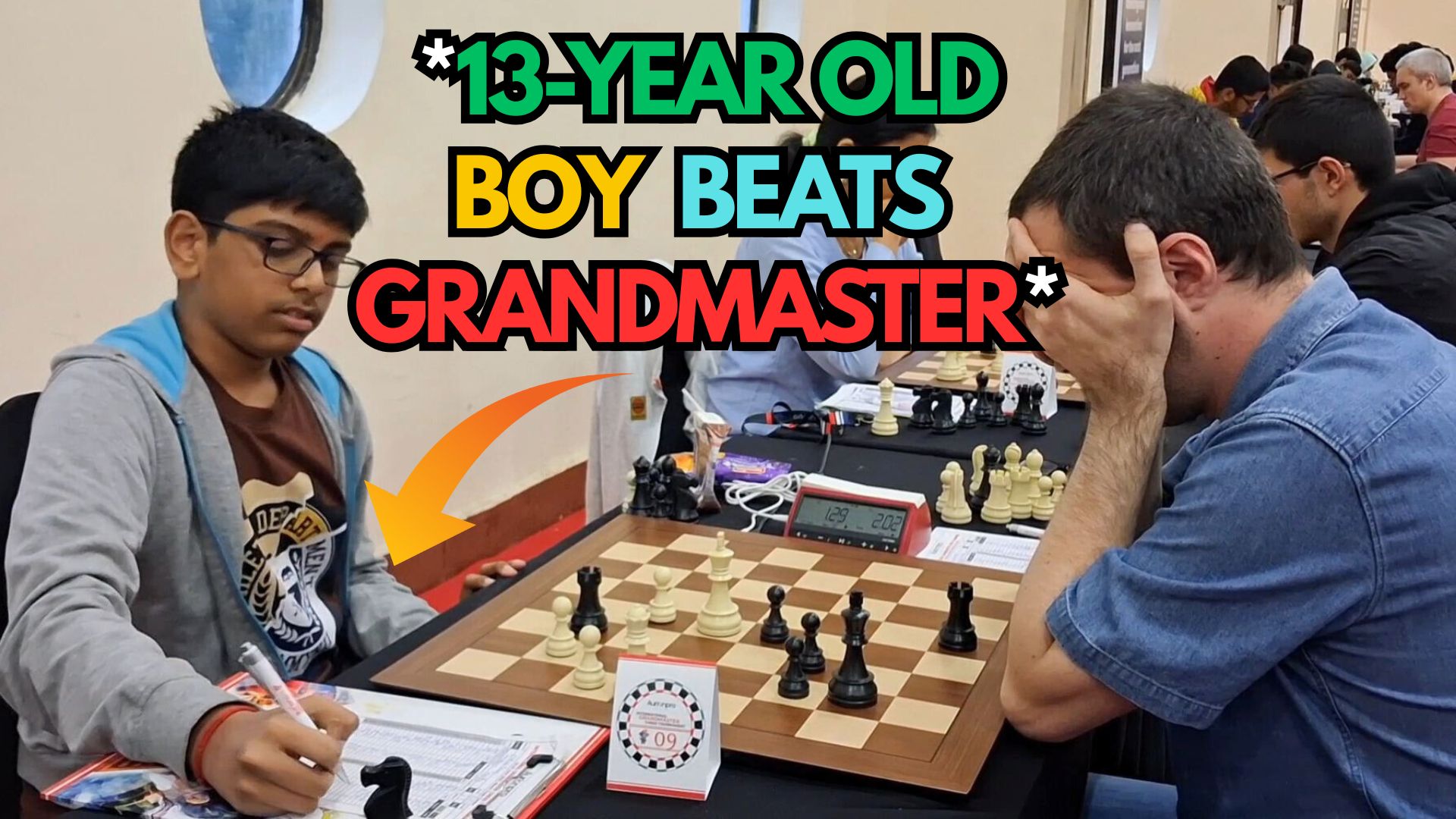 In the 4th round of the Aurionpro Mumbai GM Open 2025, 13-year-old ...