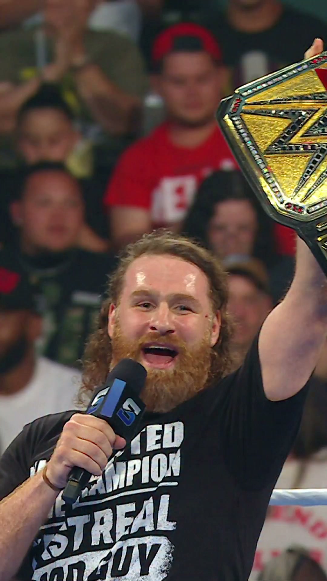 GRAND. SLAM. SAMI. 💪 #SmackDown | WWE