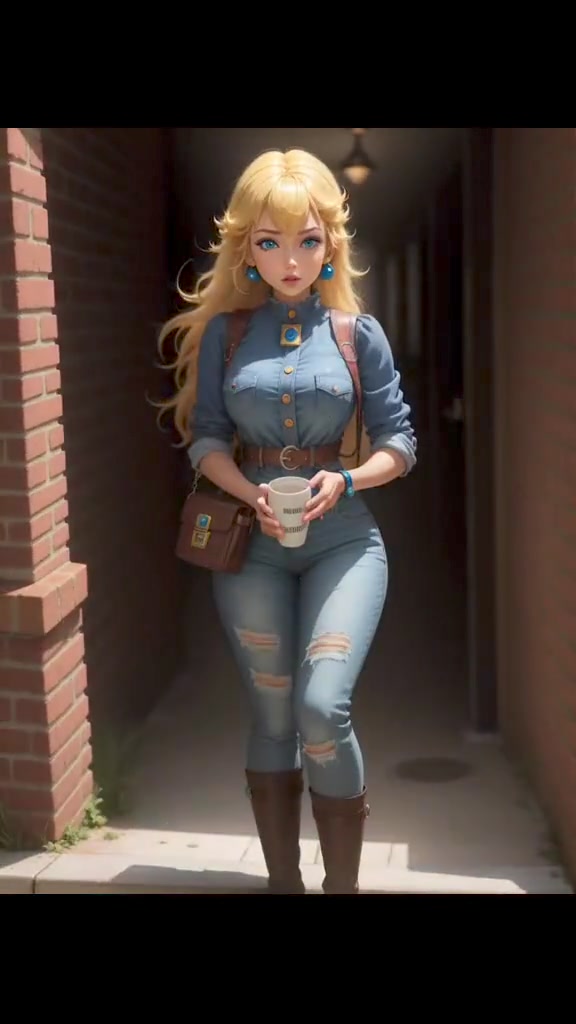 Don't mess with Peach. 🍑😎 My first ever video with @thewarpzone