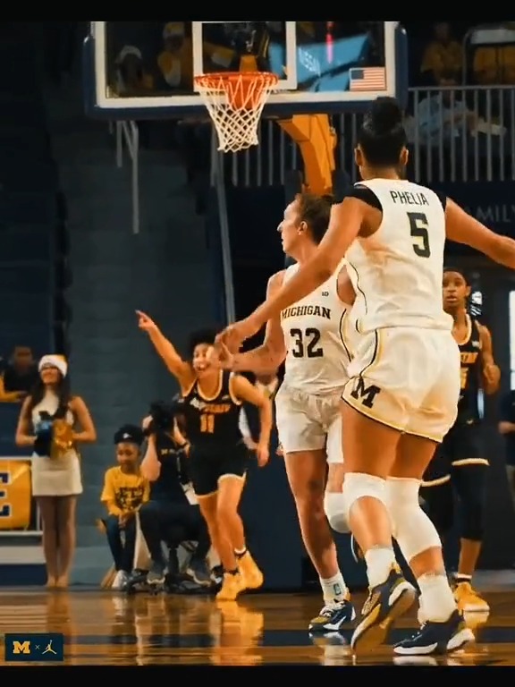 Restored footage from 1904 of teams of girls playing basketball at