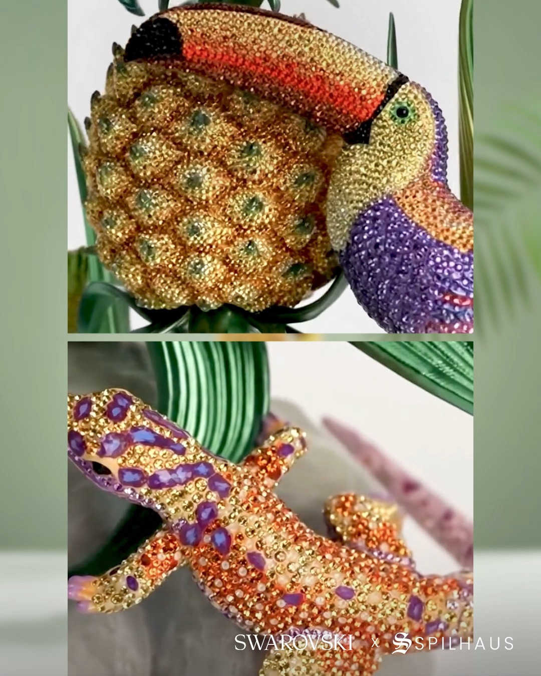 用經典《史瑞克》Swarovski 水晶角色，為您注入一抹沼澤的奇幻氣息