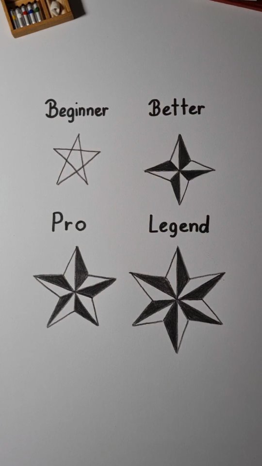 condsty - How to draw star | Facebook