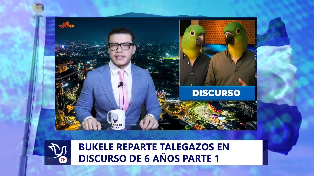 BUKELE REPARTE TALEGAZOS EN DISCURSO DE 6 AÑOS | Por un Nuevo El ...