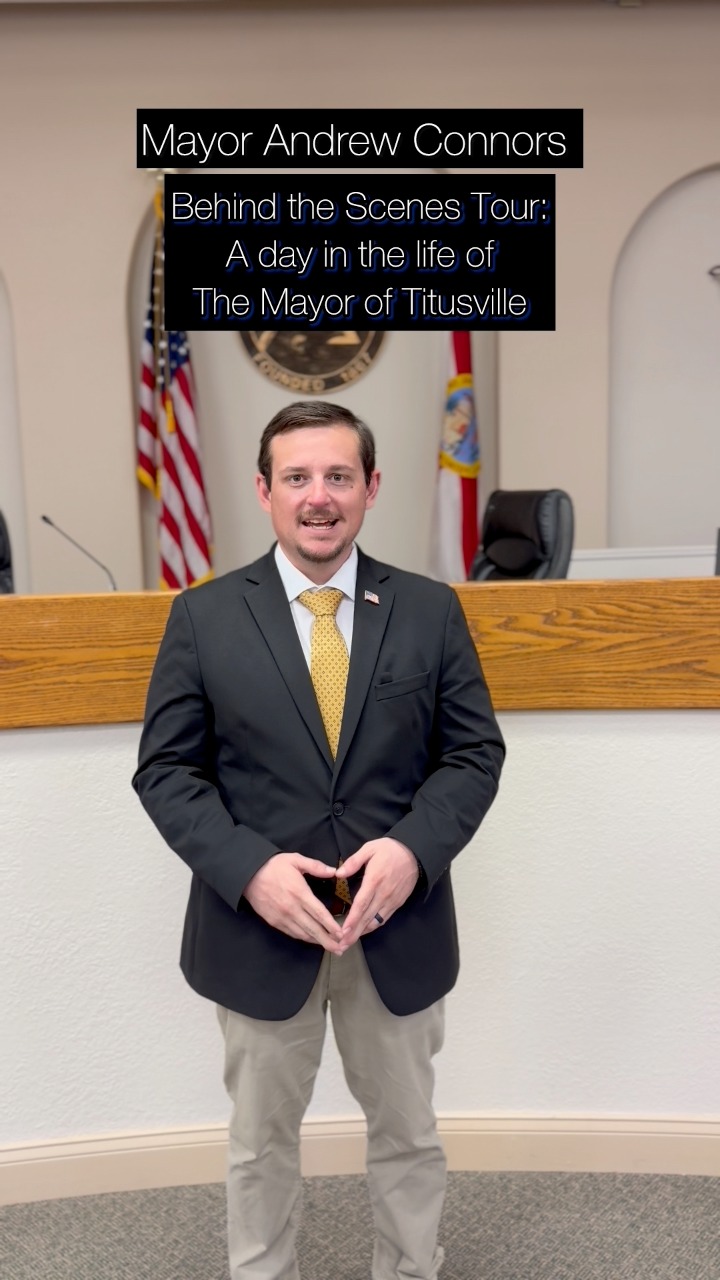 Ever wondered what a day in the life of the Mayor of Titusville looks ...