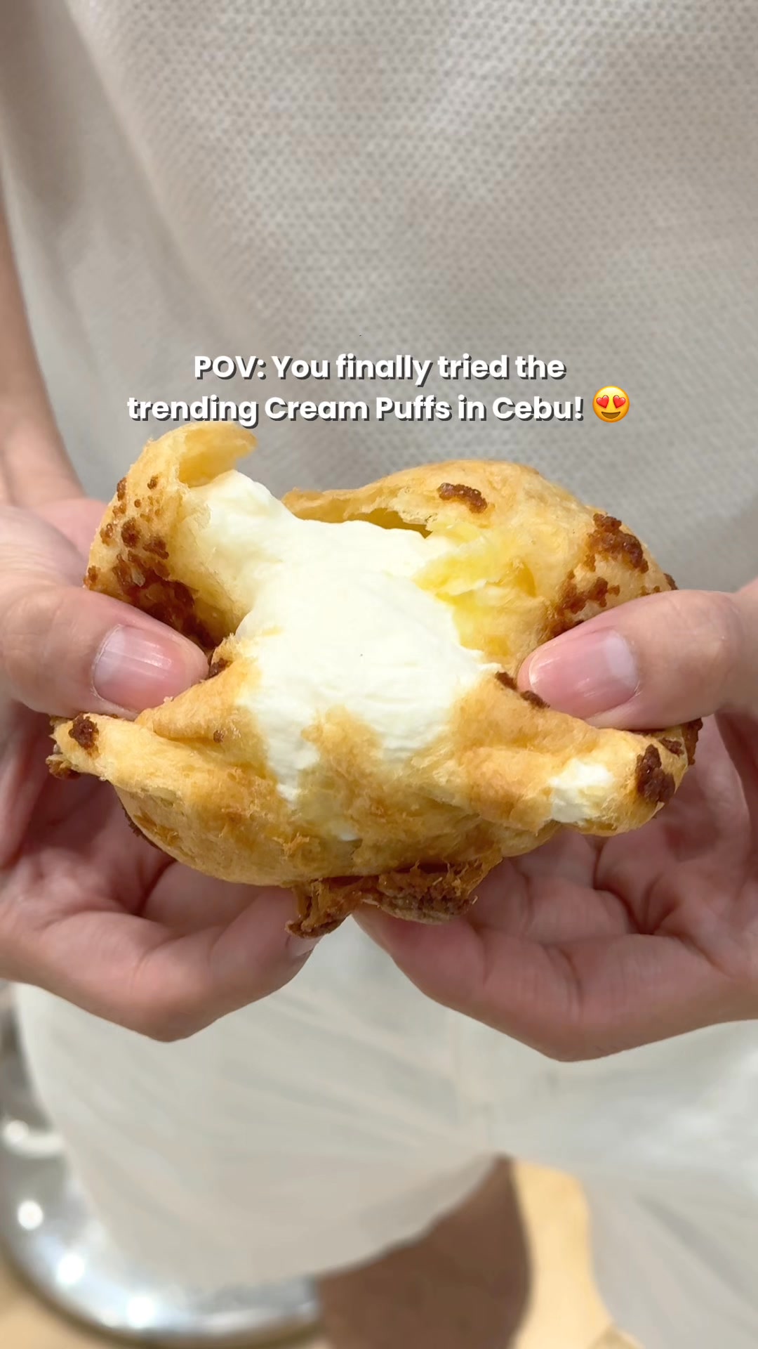 The home of the world’s BEST cream puffs is finally open at SM Seaside ...