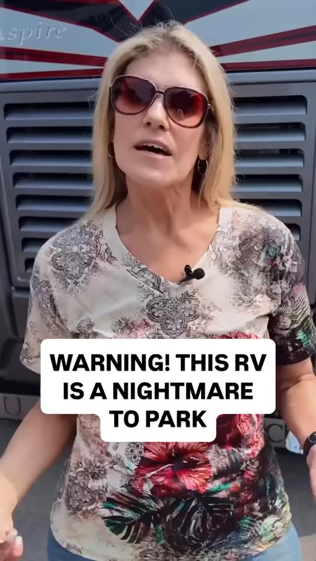 Warning. This RV is a nightmare to park. Be sure what you know what you ...