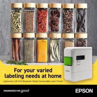 Whether it’s the spice racks in the kitchen or the files at work, Epson ...