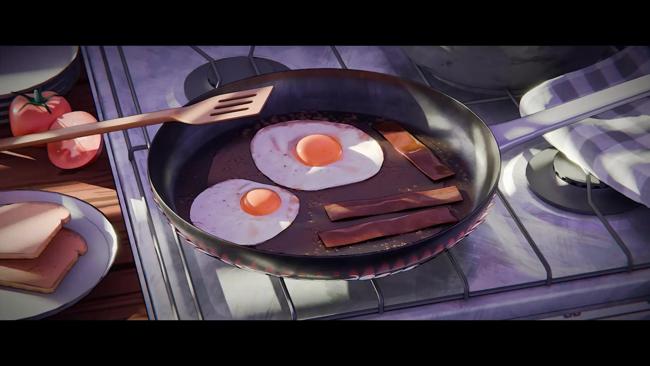 3D Artist FristiCG showcased this high-quality anime-style cooking 3D ...
