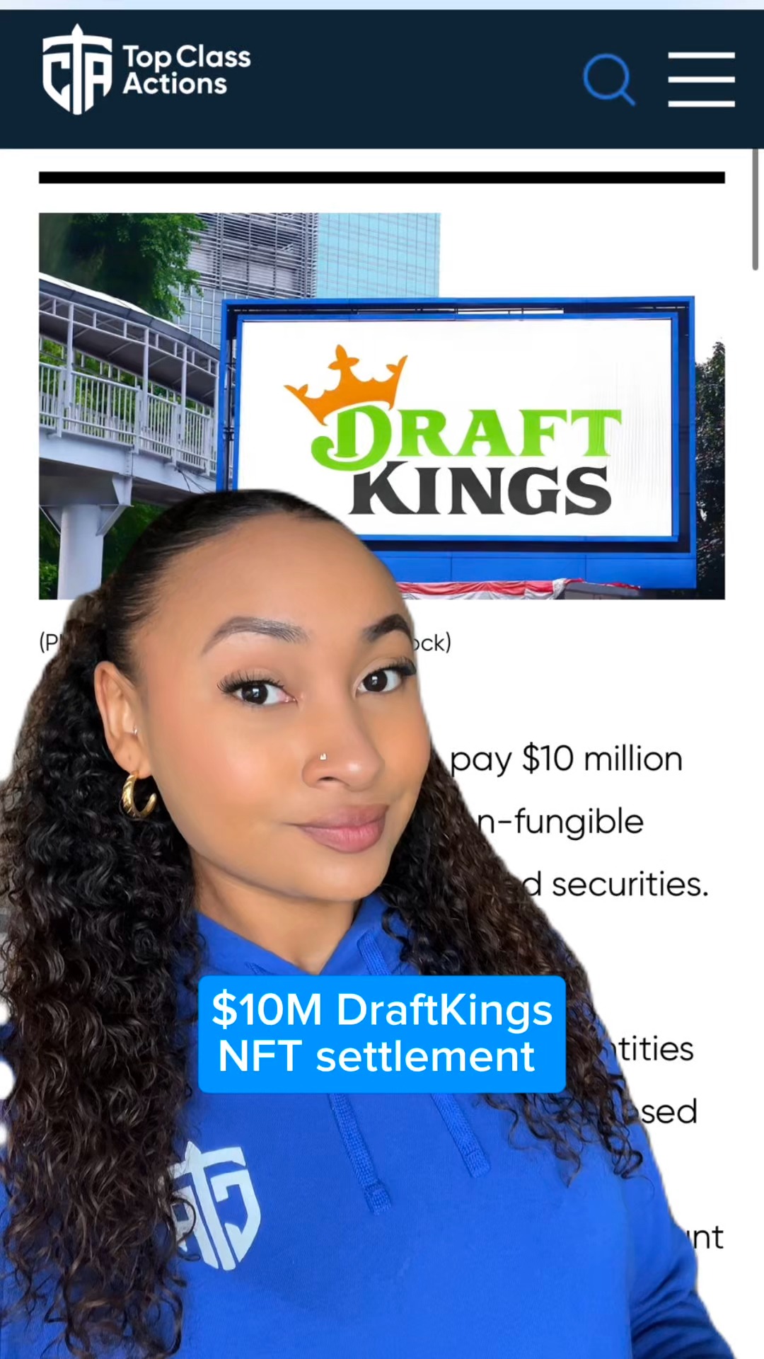 Link in bio to claim your share of this $10M settlement! 💰🤑 #DraftKings ...